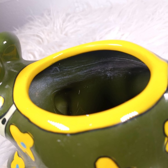 Vintage Ganz Green Frog Prince mug by Patti - Picture 8 of 8